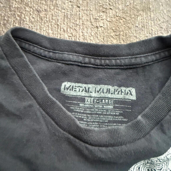 Y2K Metal Mulisha Vintage Skull tee - Picture 3 of 5